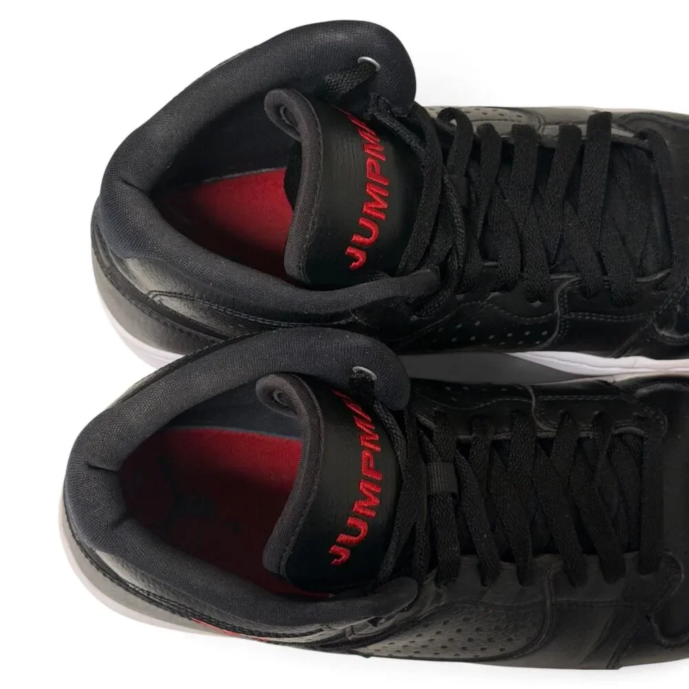 Nike Air Jordan Access Jumpman Black Red White Men's Shoes Size 10.5 AR3762-001